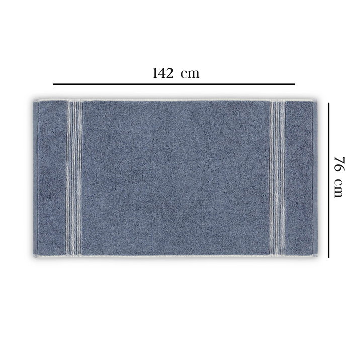 Mjölnir Toalla de Baño Blue 100% Algodón 76 x 142 cm